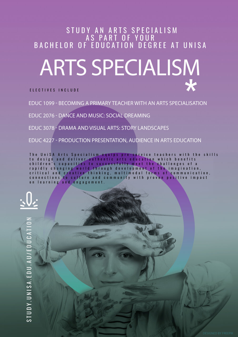 Arts Specialsim Poster