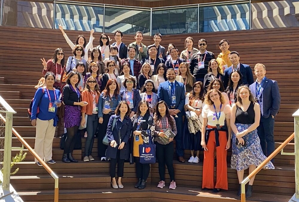 UniSA agents enjoying sunny Adelaide