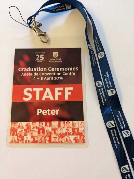UniSA Graduation Lanyard 