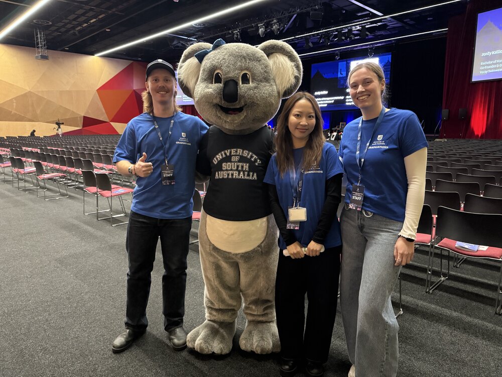 The last ever UniSA graduation!