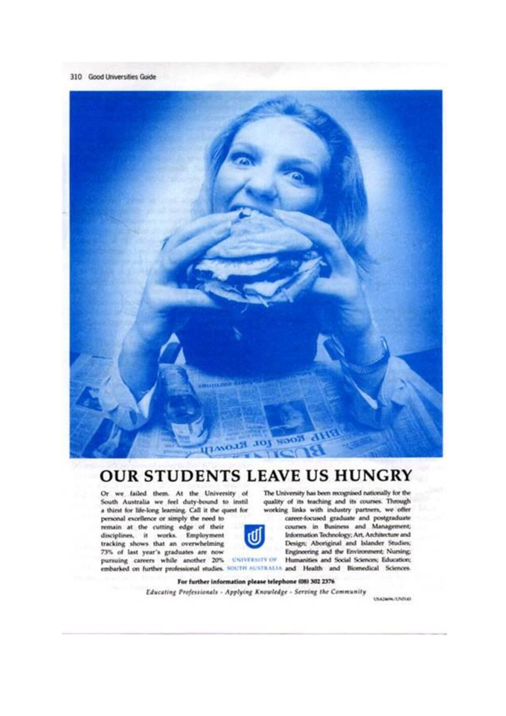 Our students leave us hungry