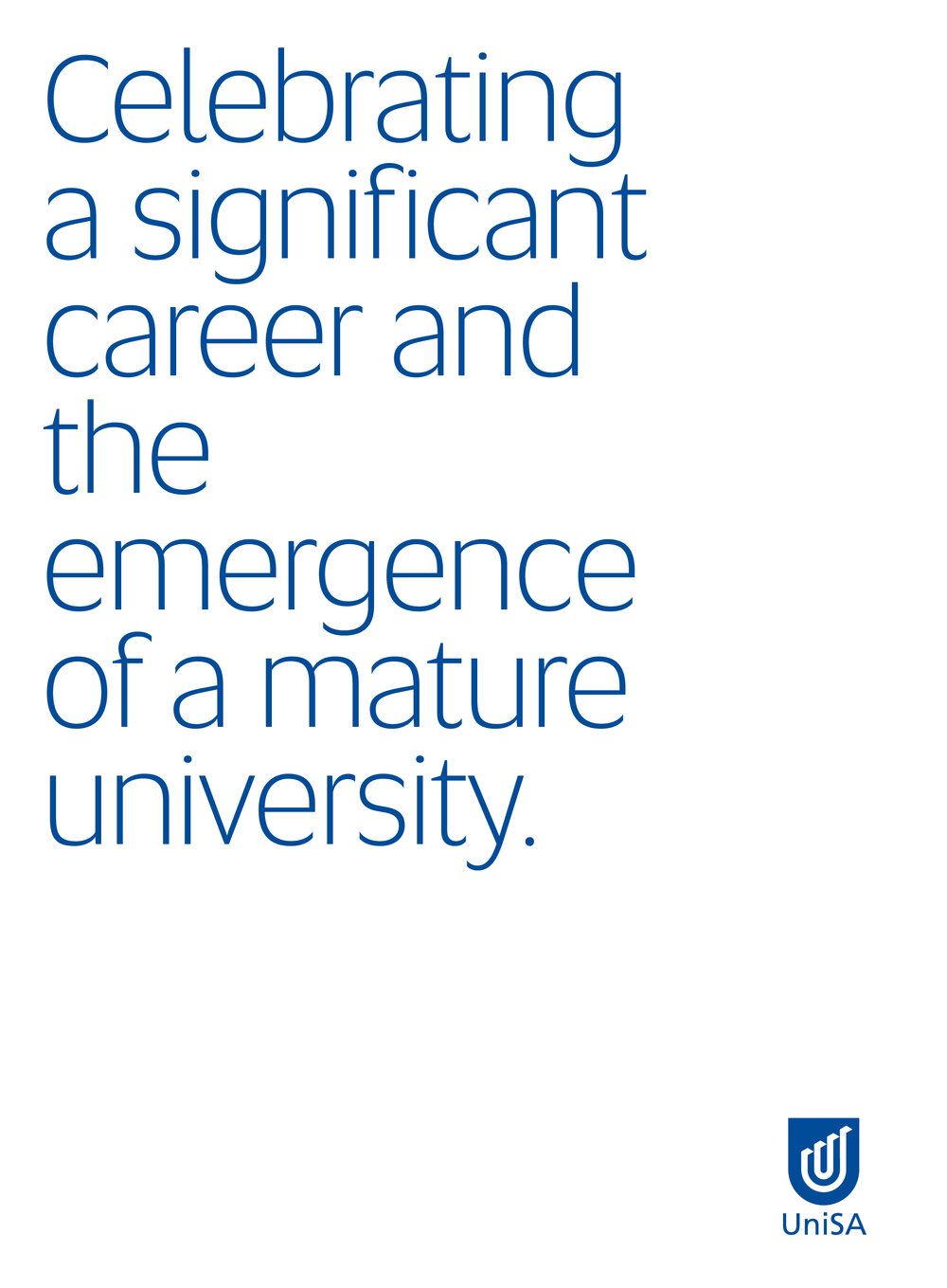 Denise Bradley retirement and farewell booklet