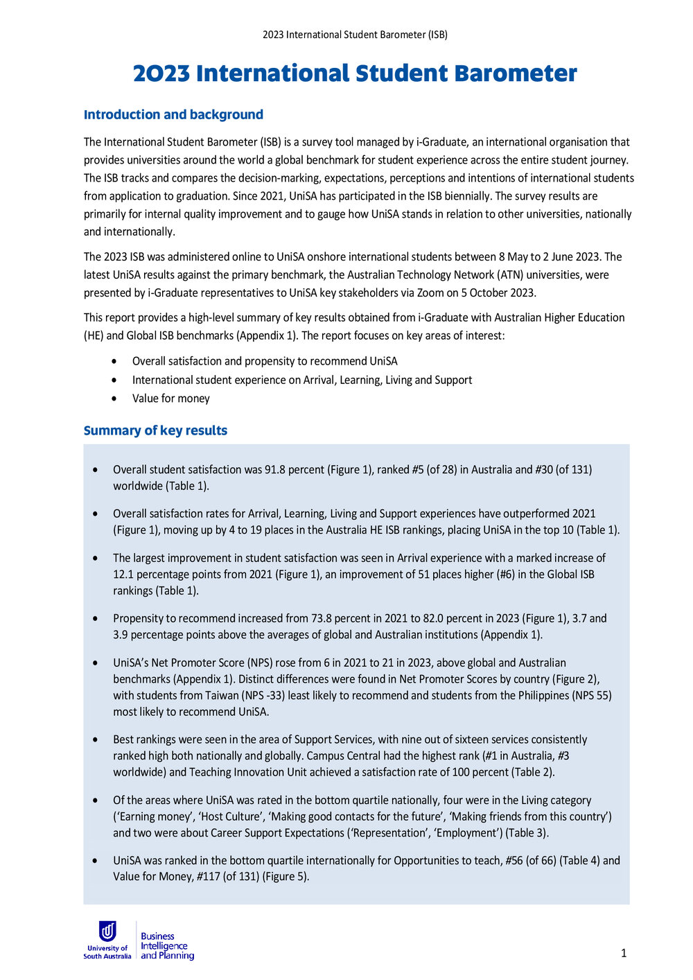 Campus Central #1 in Australia