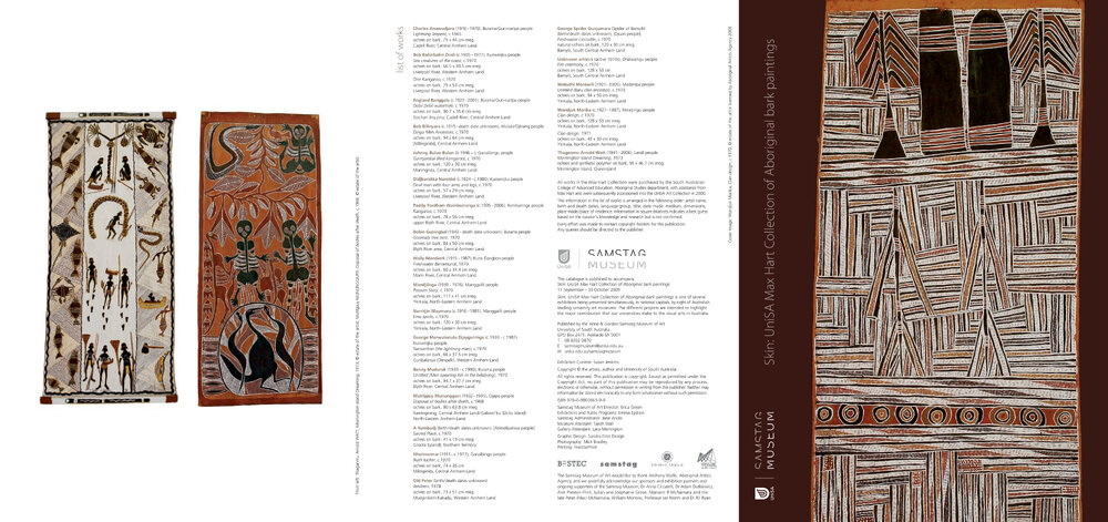 Max Hart collection of Aboriginal bark paintings