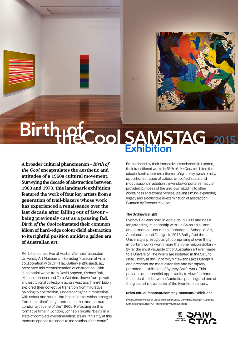 SAMSTAG Birth of the Cool Exhibition
