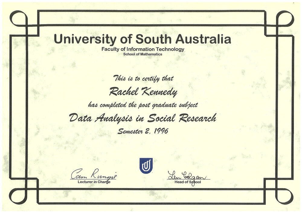 Post Grad Data Analysis Certificate 