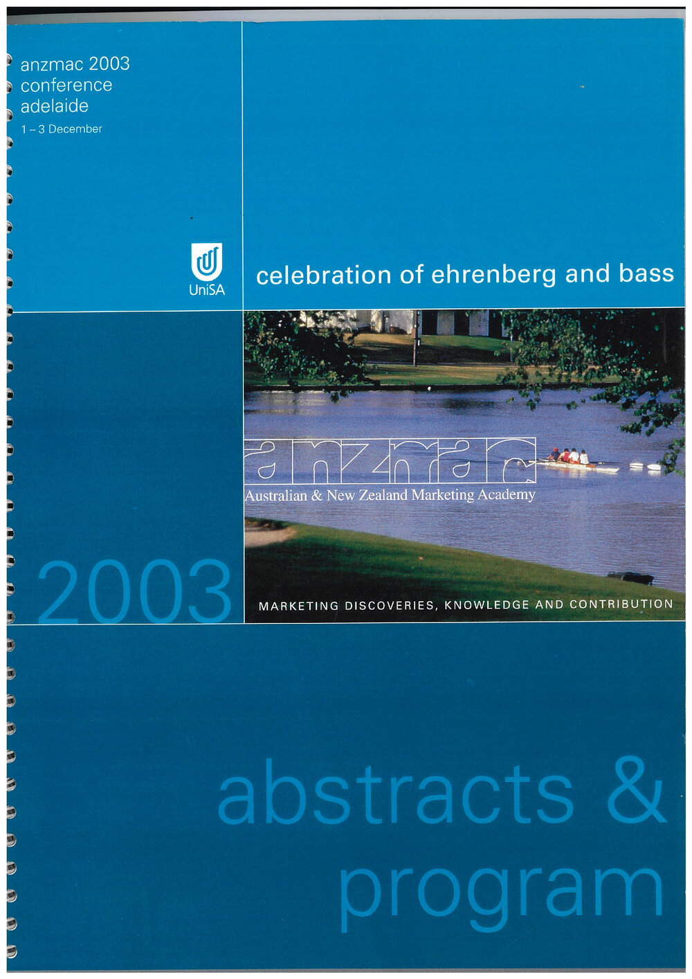 ANZMAC Abstract &amp; Program Cover