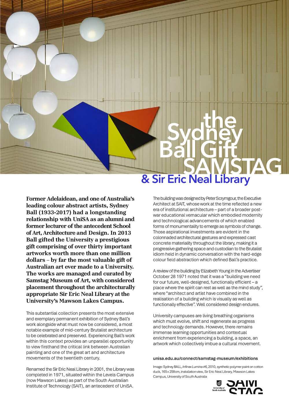 SAMSTAG The Sydney Ball Gift &amp; Sir Eric Neal Library