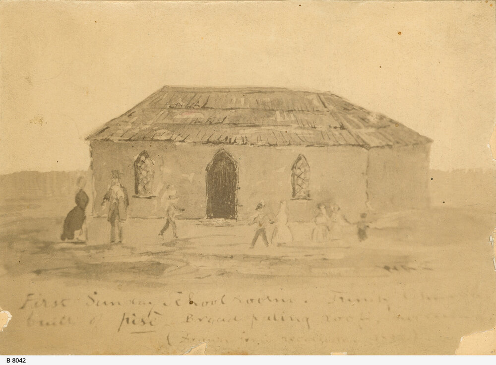 Sketch of Trinity Church Sunday School