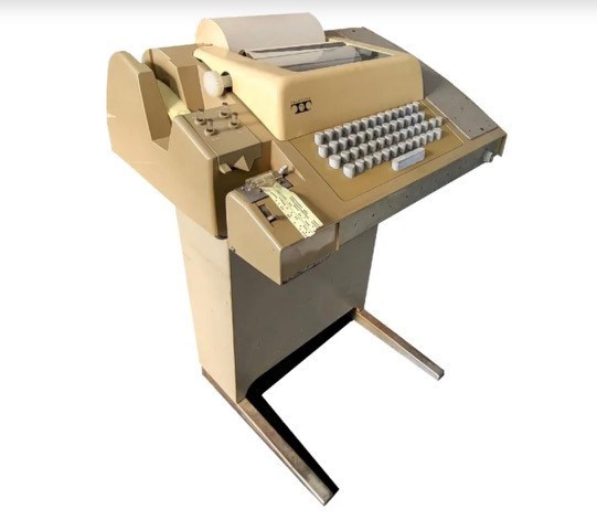 TeleType used by CIRRUS, image supplied by Christopher Barter