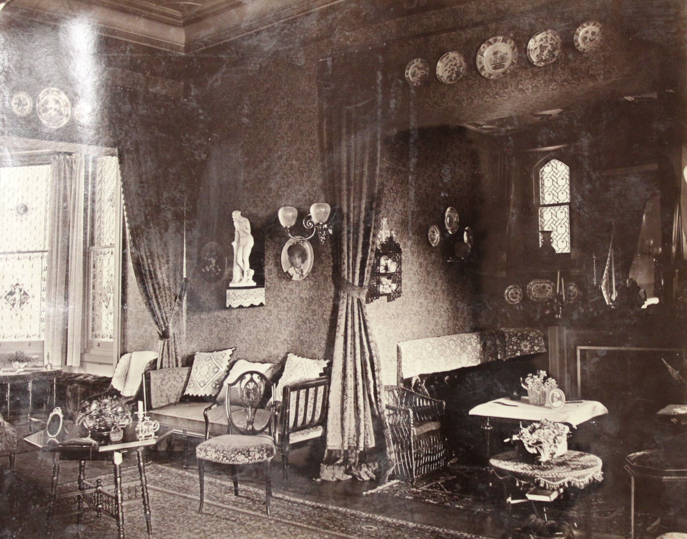 Torrens Park, yellow drawing room c1882