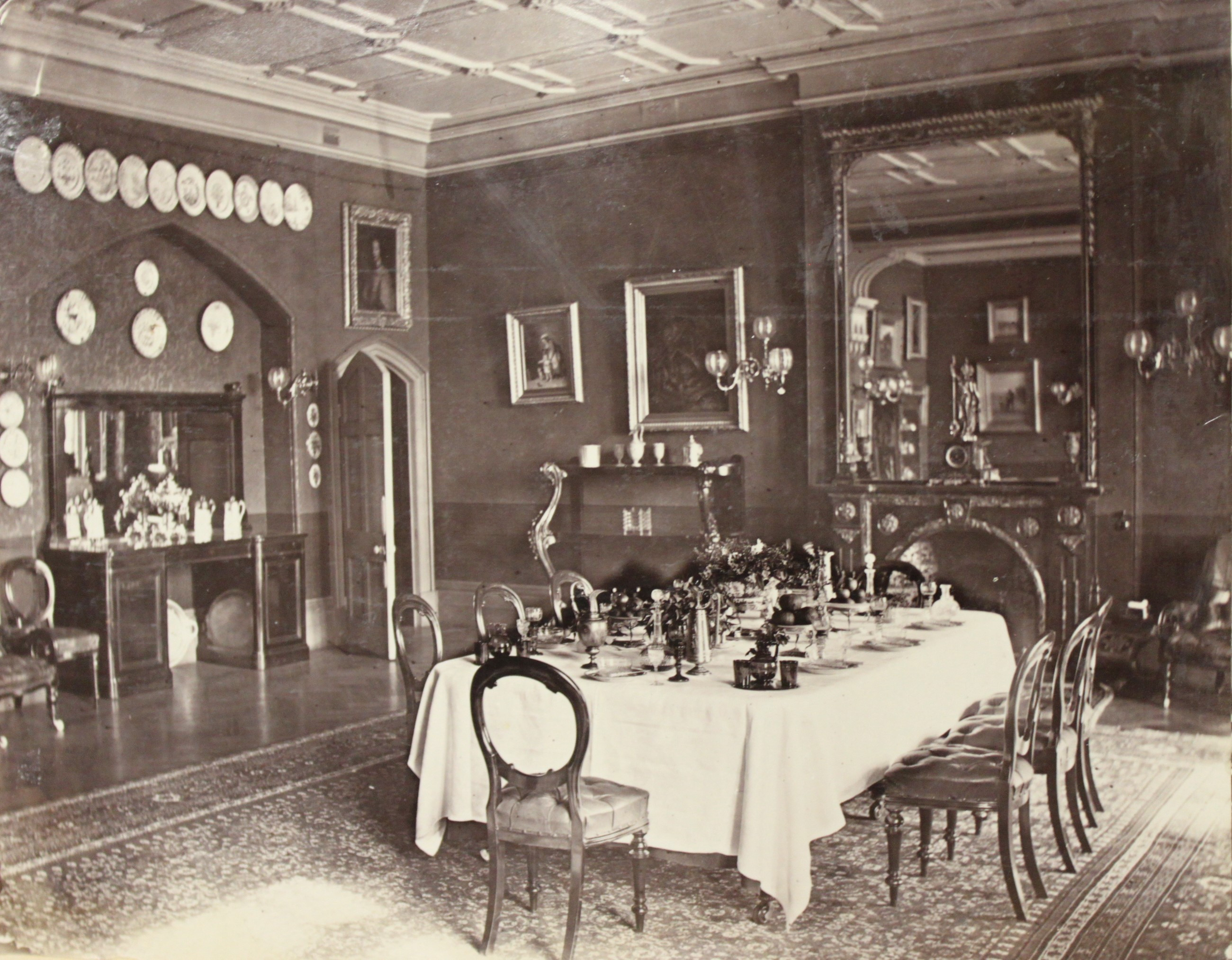 Torrens Park dining room, c1882