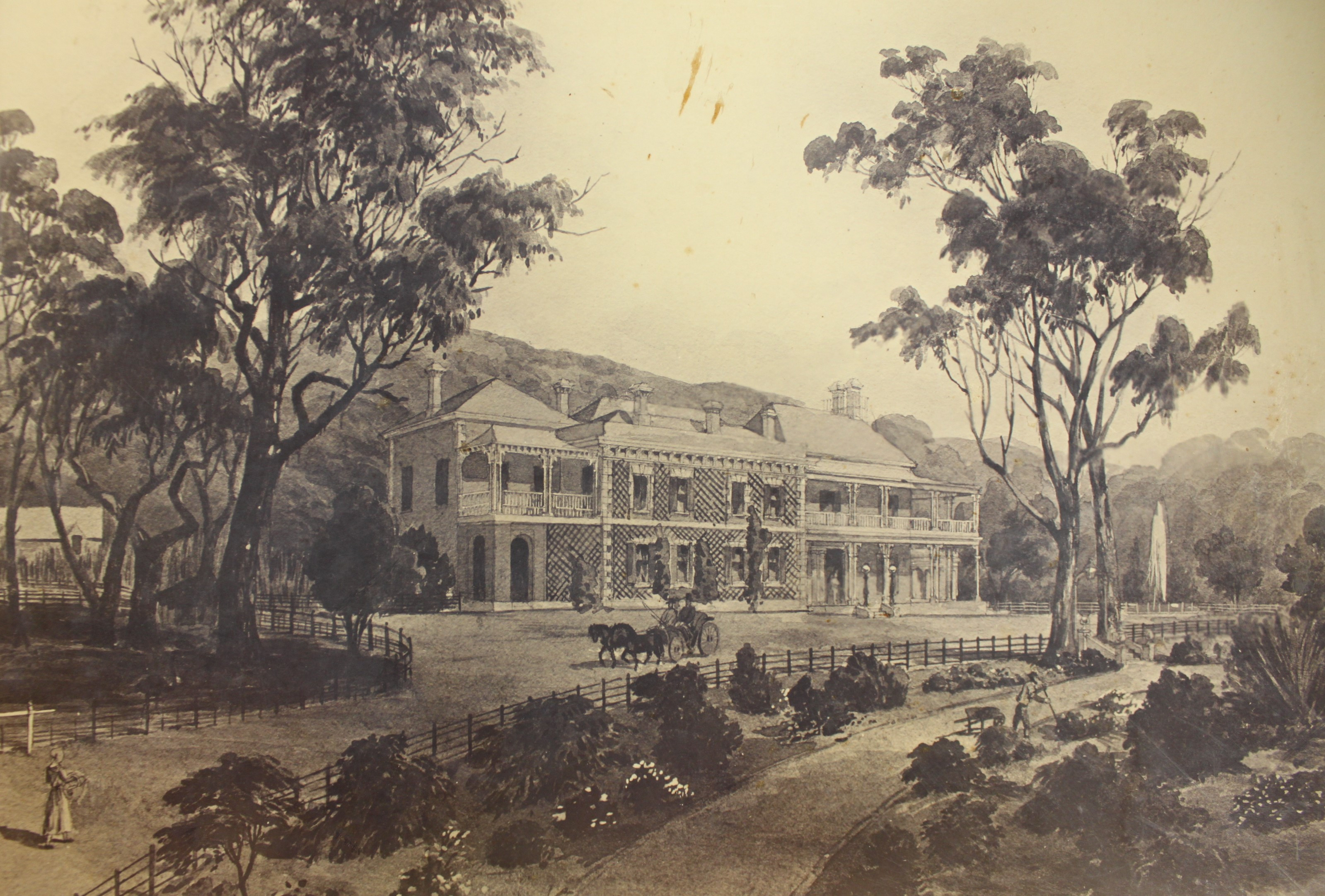 Photograph of a painting of Birksgate