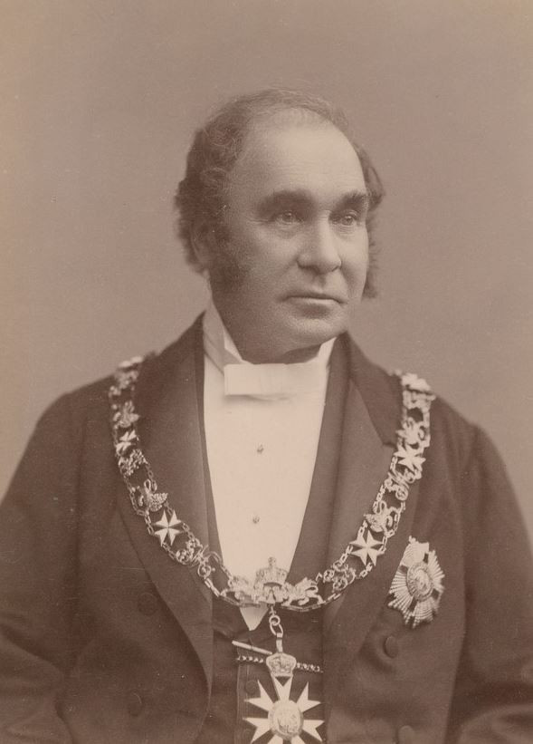 Sir Thomas Elder in Regalia, 1887