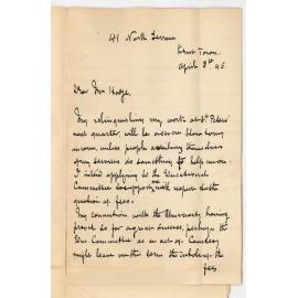A I Calais - North Terrace Kent Town - Asking that all the fees for this terms French lectures be given to him
