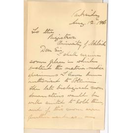 Dr William Lennox Cleland - Parkside - Room for Keeping Materia Medica Specimens
