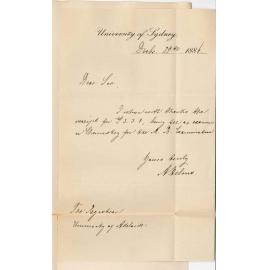 Dr A Helms - University of Sydney - Examiner Fee MB Examination