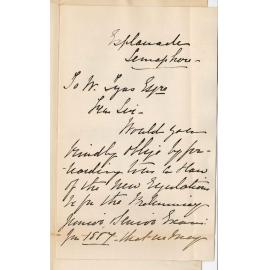 Miss Jessie Caterer - Semaphore - Regulations for Junior and Senior Public Examinations
