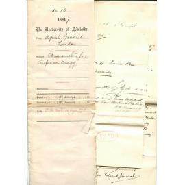 Agent General for South Australia - London - Chronometer for Professor W H Bragg