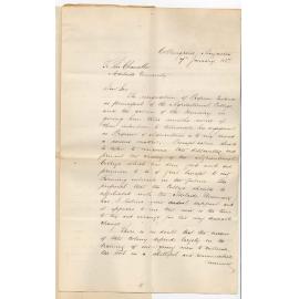 John Howard Angas - Collingrove Angaston - Concerning the Agricultural College and the University