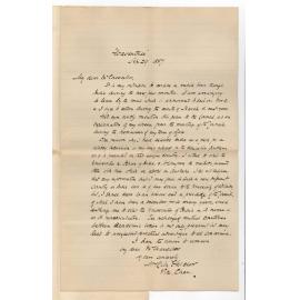 Reverend William Roby Fletcher - Kent Town - Official Representation of University in India