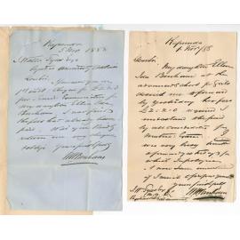 W H Benham - Kapunda - Entry of Daughter [Ellen Ida Benham] for Senior Public Examination