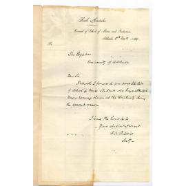 Frederick Arthur Pulleine - Secretary - Council of School of Mines and Industries - Complete List of School of Mines Students who Attended University Lectures During 1889