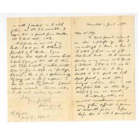 Professor Horace Lamb - Manchester - Books for Library Statement of Accounts