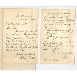 Andrew Scott - The University - List of furniture required for room used by Education Department Students