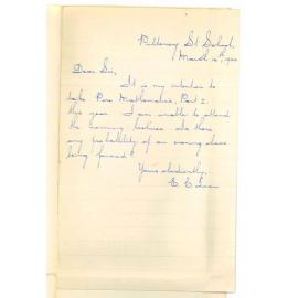 E C Loan - Adelaide - Concerning lectures in Mathematics 1