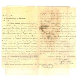 Edward V Clark - Kent England - Will forward copy of his paper on The Theory of Cast Iron Beams when published
