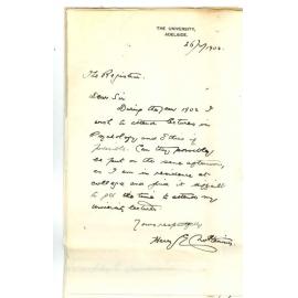 Students 1902 - Subjects intend taking in 1902