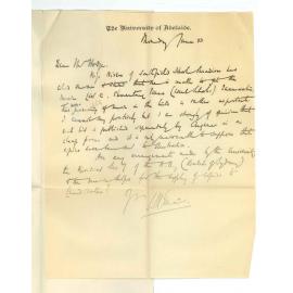 Professor John Matthew Ennis - Adelaide - Concerning Music for School Examinations