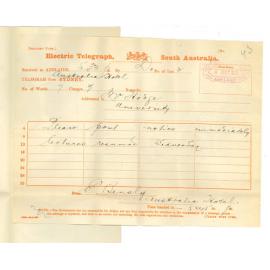 Professor Edward von Blomberg Bensley - Sydney - Will resume lectures on Wednesday