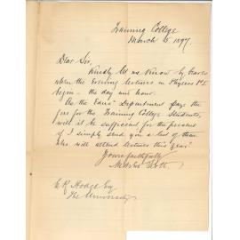 Andrew Scott BA - Re Evening Lectures in Physics Part 1