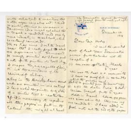 Professor Edward von Blomberg Bensley - Concerning Examination Papers