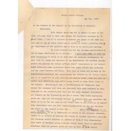 Frederic Chapple - Prince Alfred College - Kent Town - Regarding Angas Exhibition