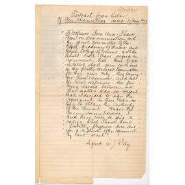 The Right Honourable Samuel James Way - London - Joint Examinations with the Royal Academy of Music and Royal College of Music in Public Examinations in Music for 1897