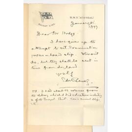 Professor Edward von Blomberg Bensley - Concerning Examination Papers