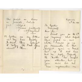 Alfred James Urquhart - Kapunda - Re failure in Medical Examination