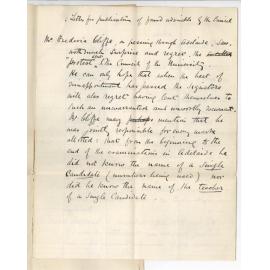 Frederic Cliffe - SS India - Exam in Practice of Music - Teachers protest