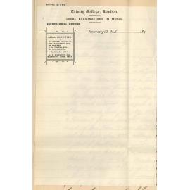 Richard Allen - Invercargill - Request for information re Conservatorium be sent to Mr Charles Gray