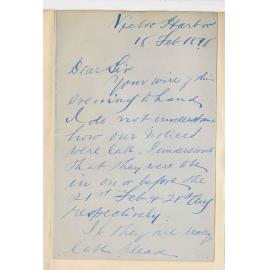 Thomas Rodgers - Victor Harbor - Concerning last day for taking Preliminary Entries