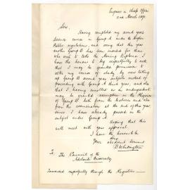 Bertrand Whitington - Adelaide - Wishing to take Group B subjects and be exempted from Physics