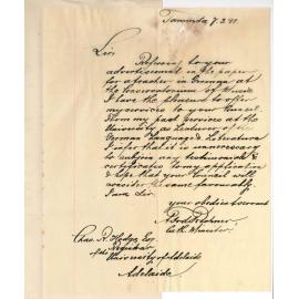 Reverend A Rechner - Tanunda - Teacher of German in Conservatorium