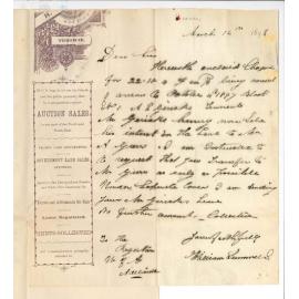 William Summers - Terowie - Requesting that Gerickes lease be transferred to A Gurr