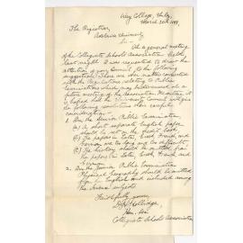 David Henry Hollidge - Way College - Collegiate Schools Association - Suggestions for the Junior and Senior Public Examinations