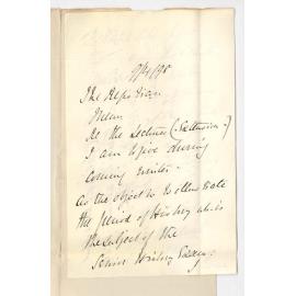 Edwin Gordon Blackmore - Concerning course of Extension Lectures on History