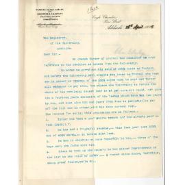 Charles Grant Varley - Adelaide - Joseph Turner and Wirrienda lands and rent