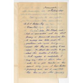 John Moyes - Naracoorte - Concerning the Preliminary Exam